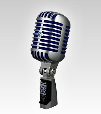 SHURE Super 55 Динамический суперкардиоидный вокальный микрофон - фото 1 - id-p82465557