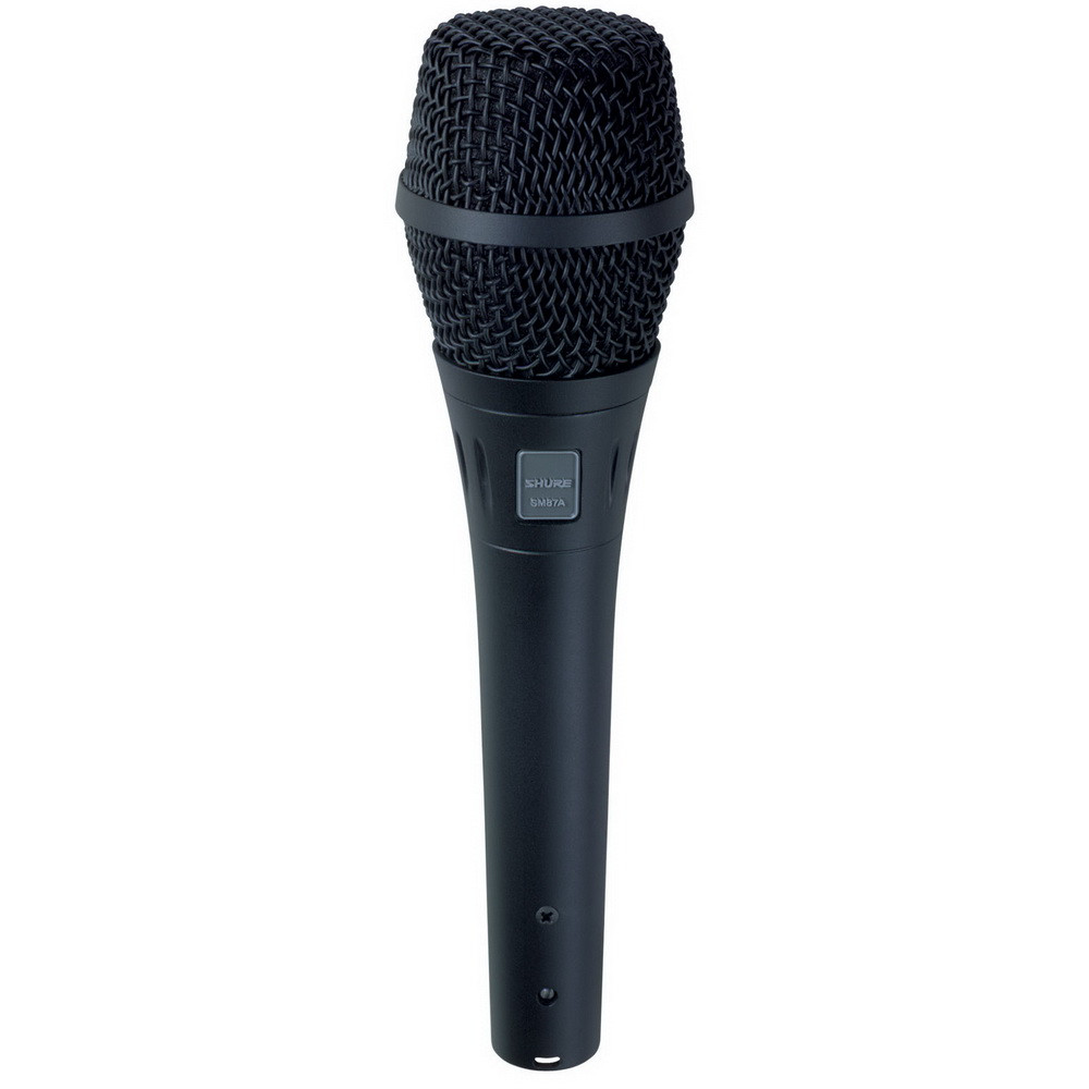 SHURE SM87A Конденсаторный суперкардиоидный вокальный микрофон - фото 1 - id-p82465559