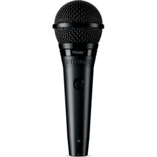 SHURE PGA58-XLR-E Кардиоидный вокальный динамический микрофон - фото 1 - id-p82465531