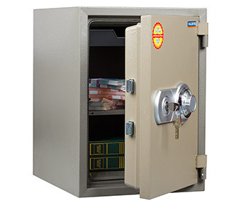 Огнестойкий сейф VALBERG FRS-49 CL с лотком, с кодовым и ключевым замками - фото 1 - id-p106283967