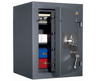 Взломостойкий сейф 3 класса VALBERG ФОРТ 67 EL  с электронным и ключевым замками PS 600 и KABA MAUER
