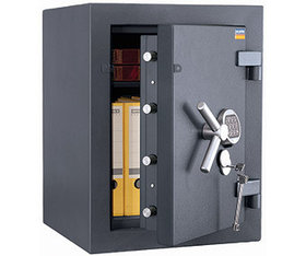 Взломостойкий сейф 4 класса VALBERG РУБЕЖ 67 EL с электронным и ключевым замками PS-600 и KABA MAUER