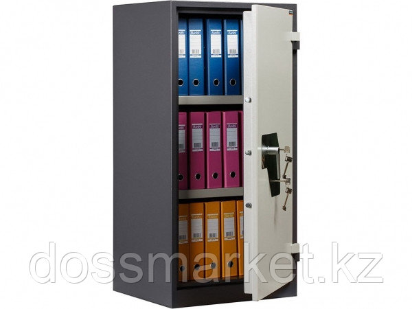 Огнестойкий архивный шкаф VALBERG BM-1260KL с двумя ключевыми замками KABA MAUER - фото 1 - id-p106284235