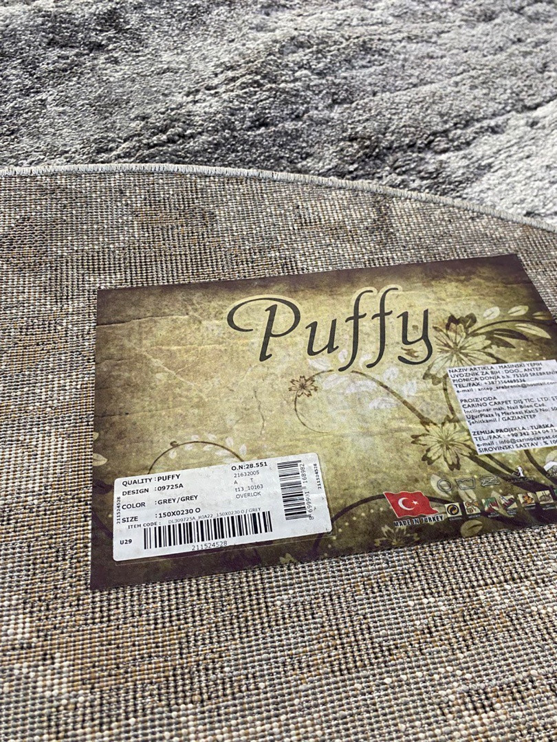 Puffy ковер 150x230 см, 09725A - фото 2 - id-p106285940