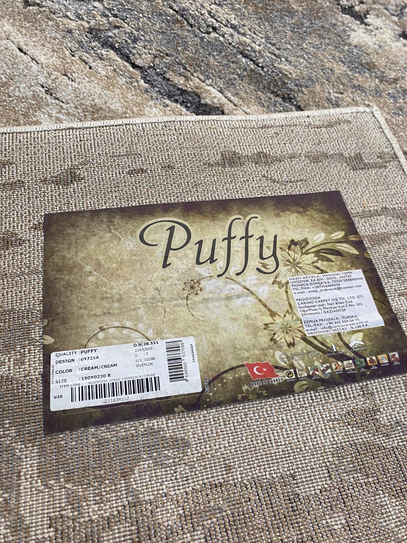 Puffy ковер 150x230 см, 09725A - фото 3 - id-p106285941