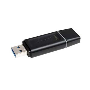 USB Флеш 32GB 3.2 Kingston DTX/32GB, черный.