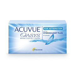 Линзы Auvue Oasys for Astigmatism, 6шт