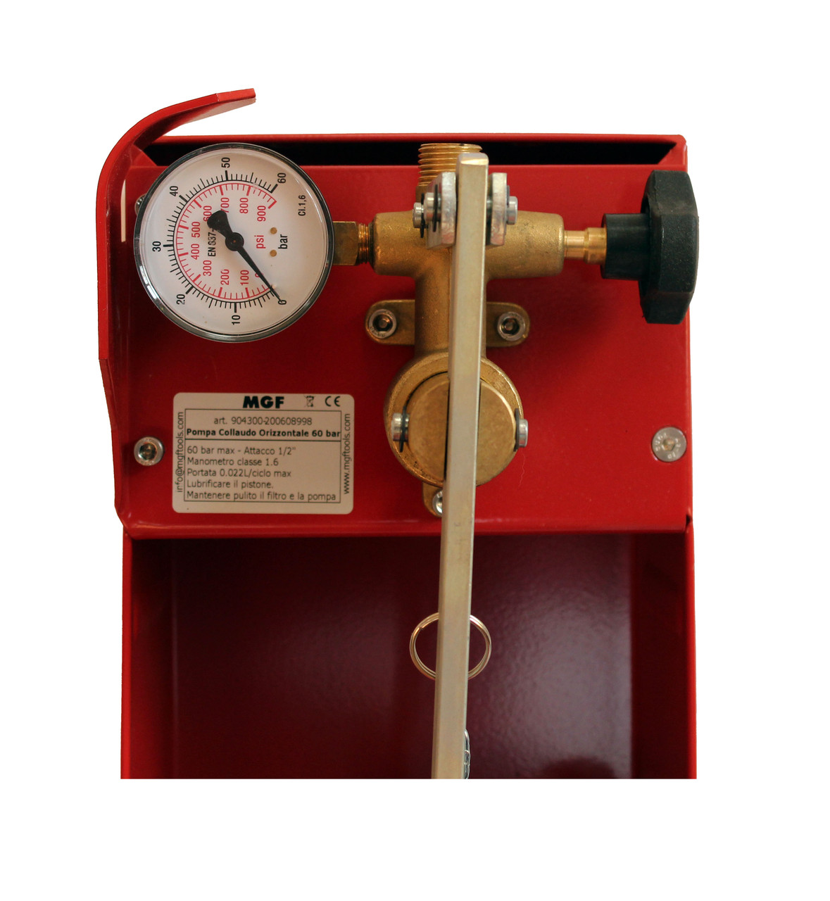 Насос для ручной опрессовки водой герметичных систем отопления, водоснабжения, газоснабжения в Казахстане - фото 3 - id-p106288418