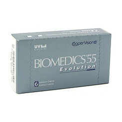 Biomedics Evolution 55 линзалары, 6 дана (3 жұп)