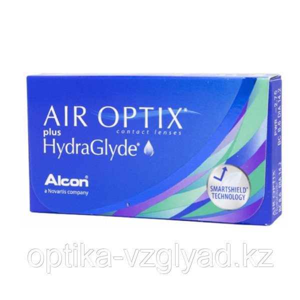 Air Optix Hidra Glyde линзалары 3 дана, фото 1