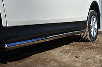 Пороги труба d63 (вариант 3)  Toyota RAV-4 2012-15