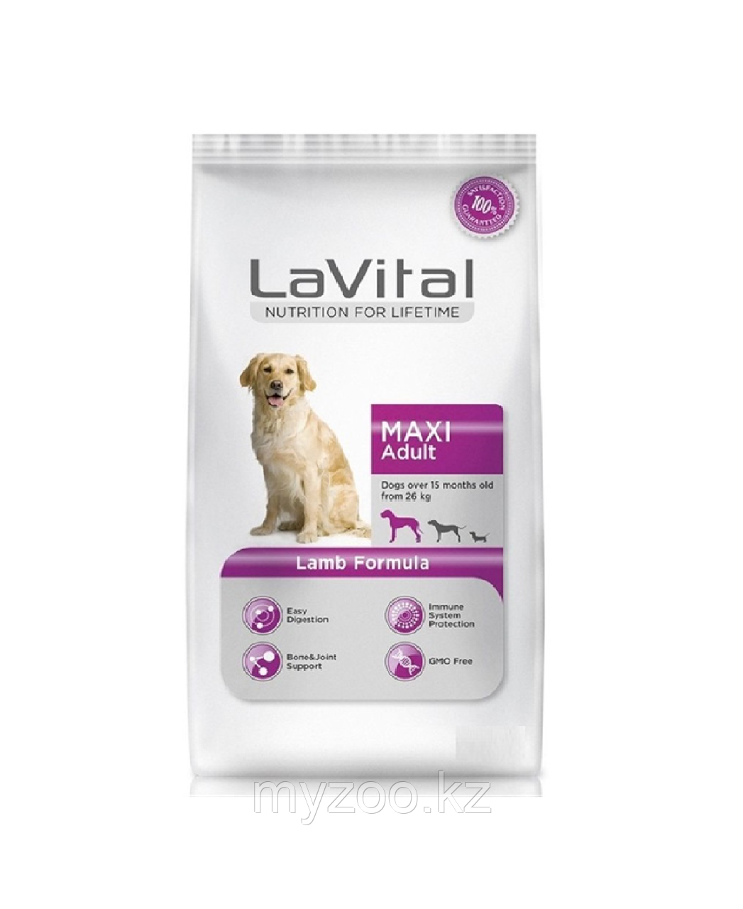 Lavital MAXI ADULT LAMB для собак  крупных пород с ягненком, 3кг