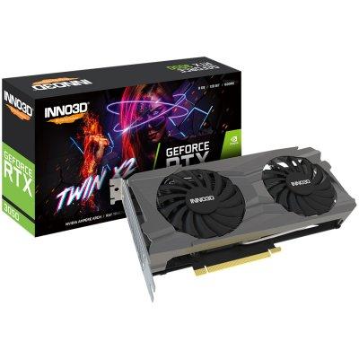 Видеокарта Inno3D GeForce RTX 3050 TWIN X2 (N30502-08D6-1190VA42)