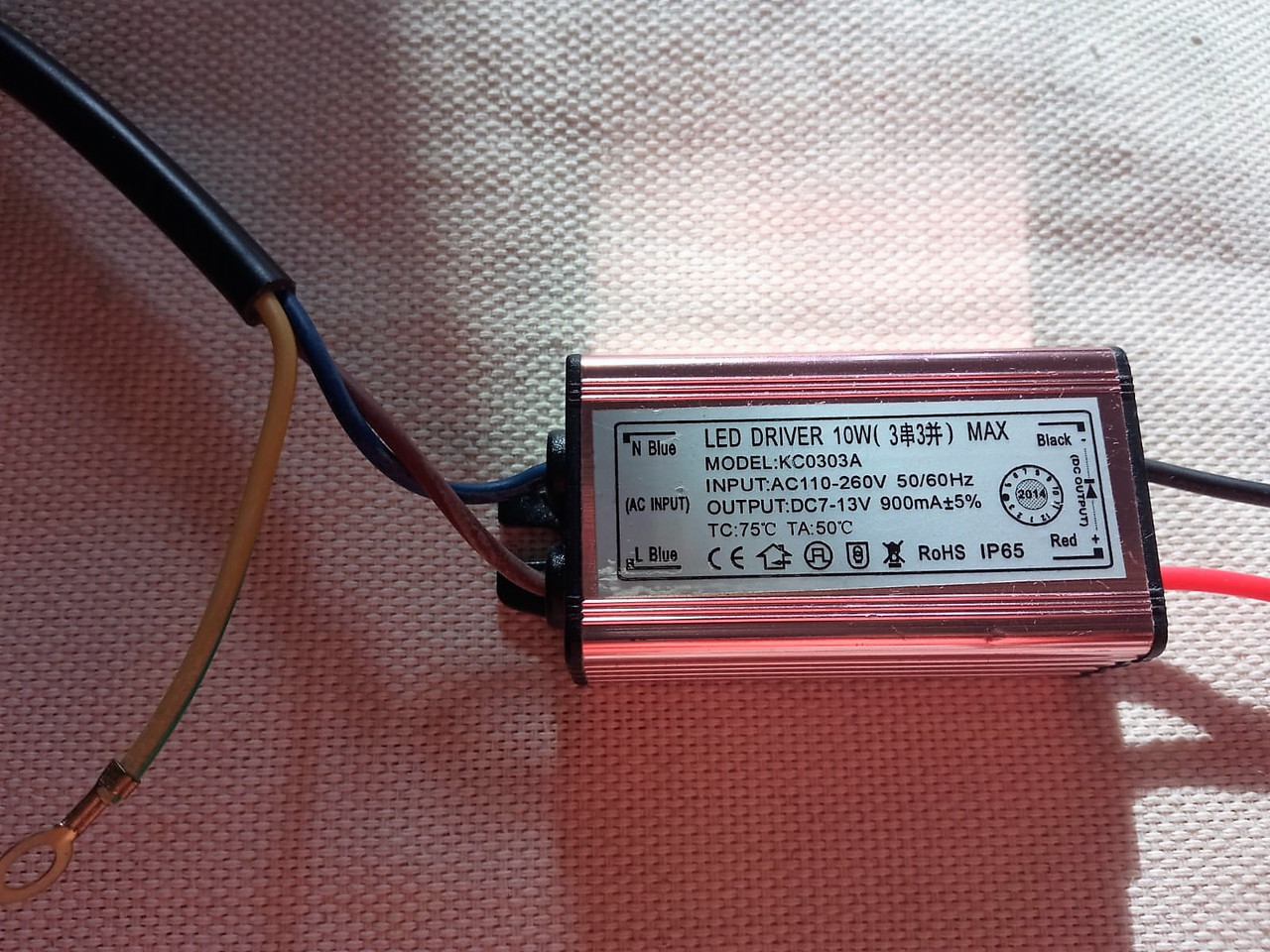 Светодиодный LED драйвер 6 - 11 W 900 мА DC7 - 13 V IP65 - фото 4 - id-p106290985