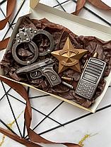 Набор сладостей подарочный " Полиция 2" (шоколад в картонной коробке 20см х 12см)