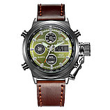 Часы AMST 3003-Green зеленый, коричневый, видео обзор в описании, фото 2