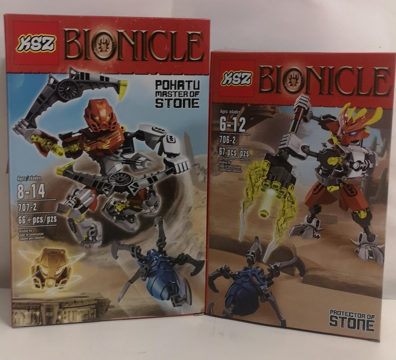 Набор Bionicle 2 в 1 / Робот трансформер / Конструктор робот - фото 4 - id-p106294740