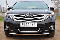 Защита переднего бампера d42 (секции) Toyota Venza 2012-17