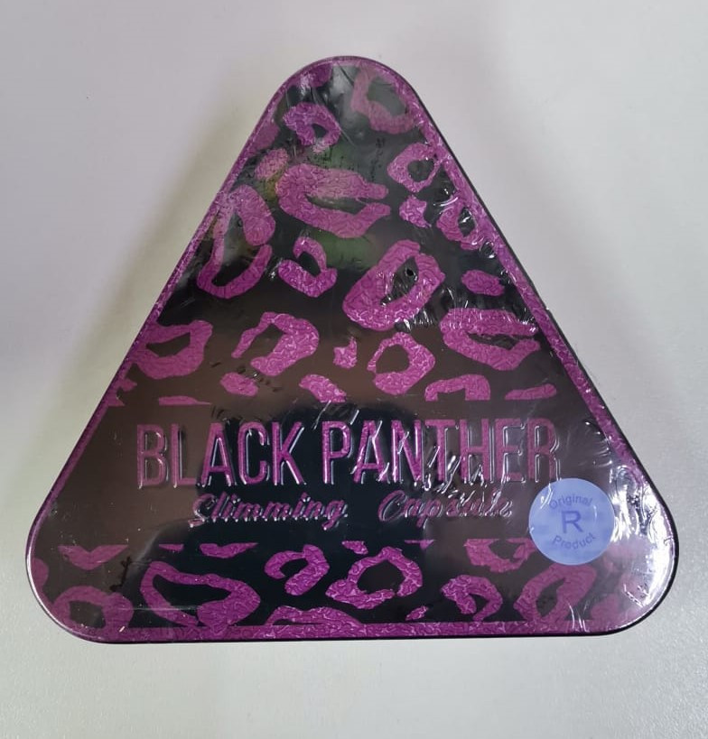 Капсулы для похудения Black Panther Черная пантера треугольник - фото 1 - id-p106300263