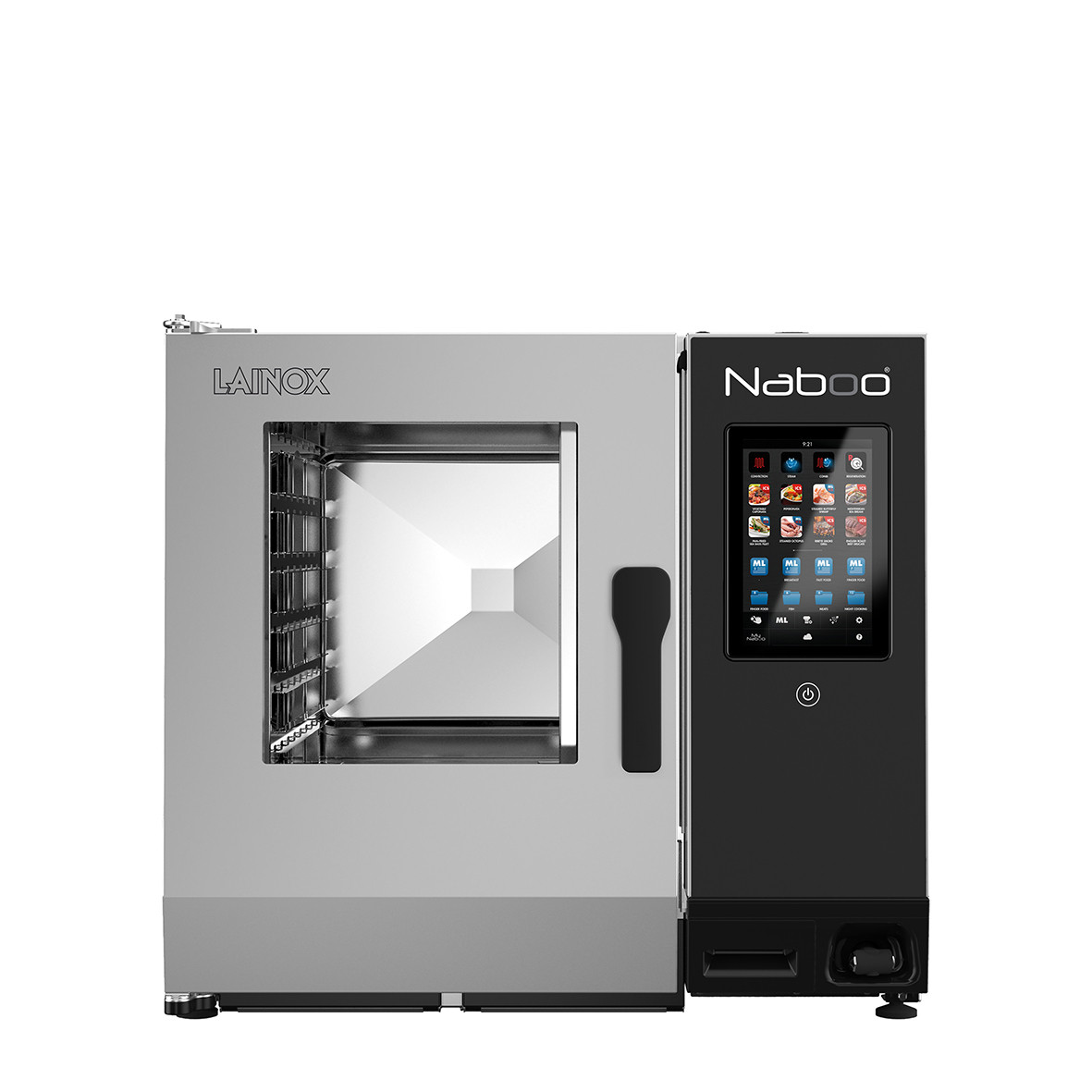 ПАРОКОНВЕКТОМАТ LAINOX NABOO BOOSTED NAE061B+OB06E+SN+NSGB