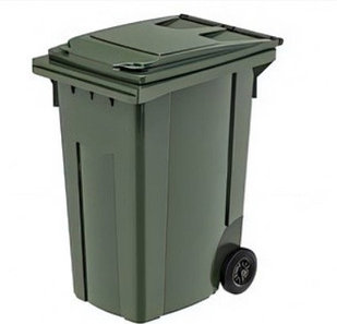 Пластиковый контейнер для мусора 360 л. (849X579X1100 мм)