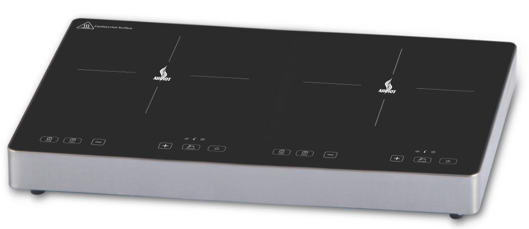 ПЛИТА ИНДУКЦИОННАЯ AIRHOT IP3500 D ДВУХКОНФОРОЧНАЯ, фото 1