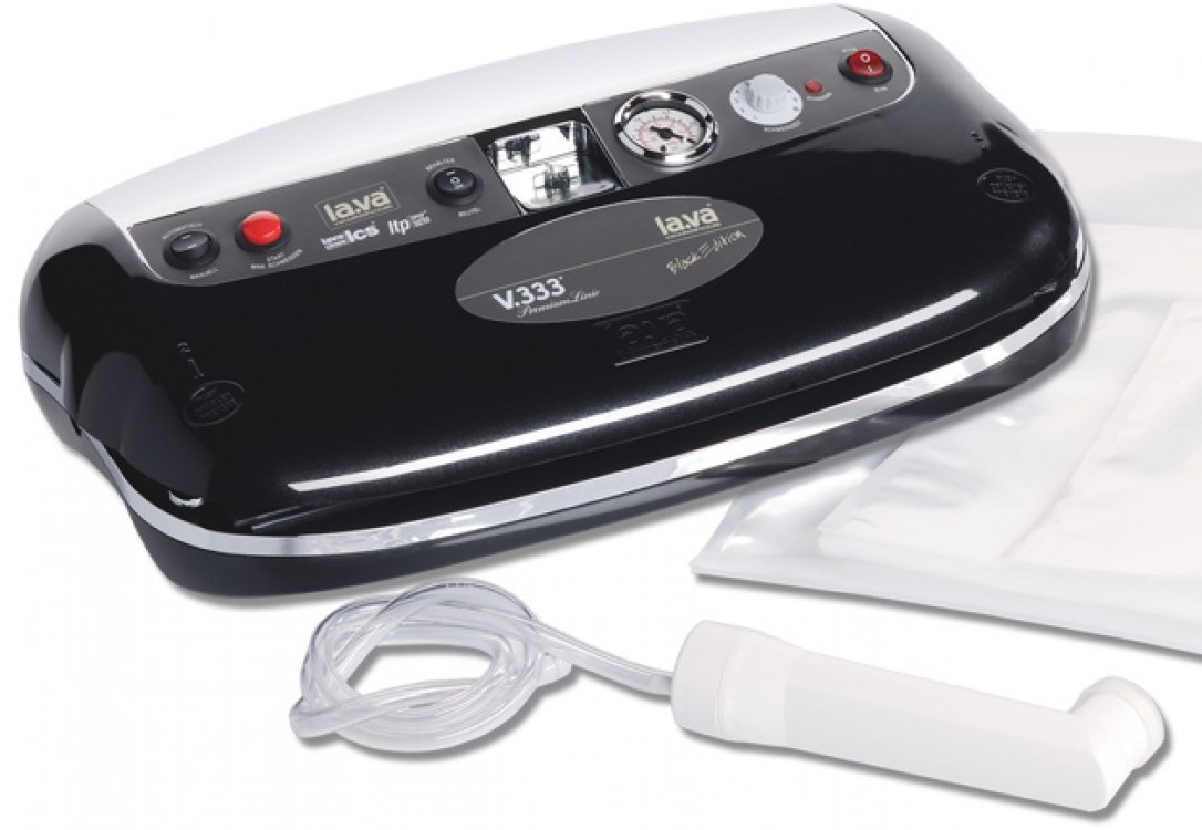 АППАРАТ УПАКОВОЧНЫЙ ВАКУУМНЫЙ LAVA V.333 PREMIUM BLACK EDITION, фото 1