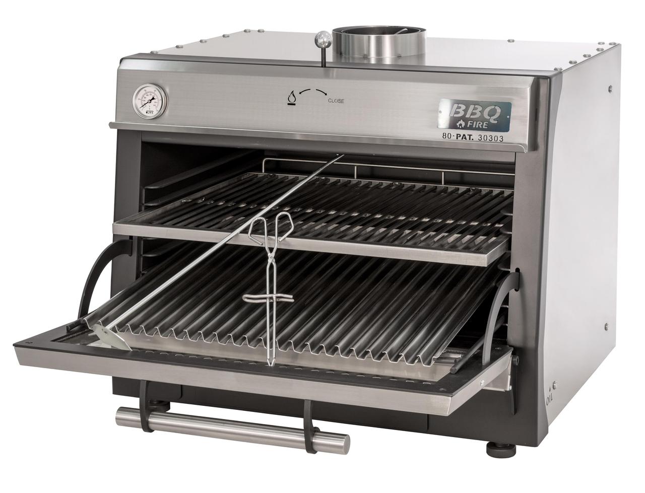 ГРИЛЬ-ПЕЧЬ BBQFIRE BR-90 INOX