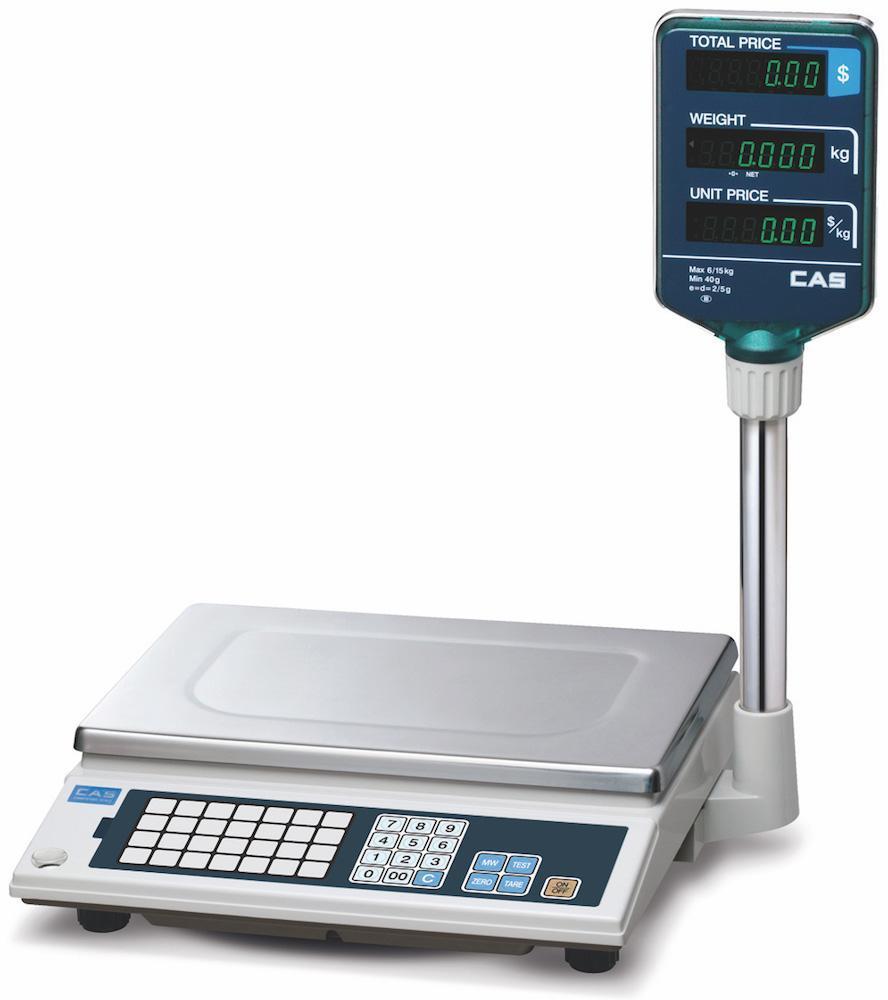 ВЕСЫ ЭЛ.ТОРГОВЫЕ CAS AP-6EX, фото 1