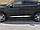 Пороги труба d63 (вариант 1) black Haval F7x 2019-22, фото 4