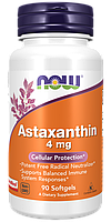 БАД Astaxanthin 4 mg, 90 softgels, NOW