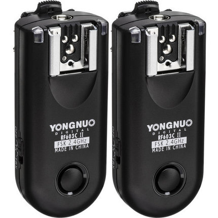 YONGNUO RF-603С II Радио-синхронизатор для фотоаппаратов Canon (1+1), фото 2