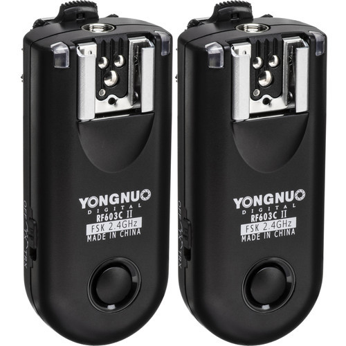 YONGNUO RF-603С II Радио-синхронизатор  для фотоаппаратов Canon (1+1)