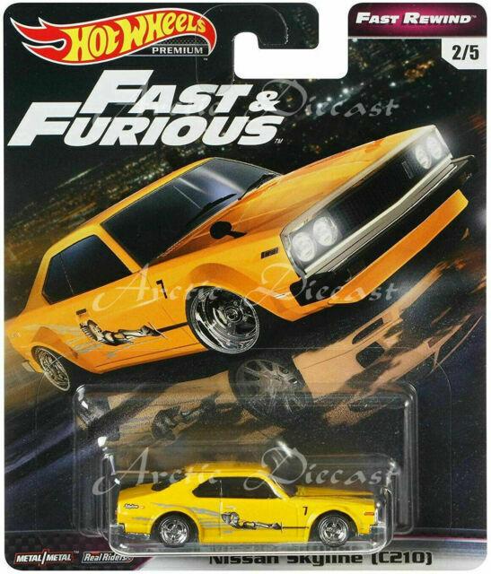 Hot Wheels Металлическая модель Nissan Skyline (C210) GHH17, Хот Вилс Fast Rewind - фото 1 - id-p106318159