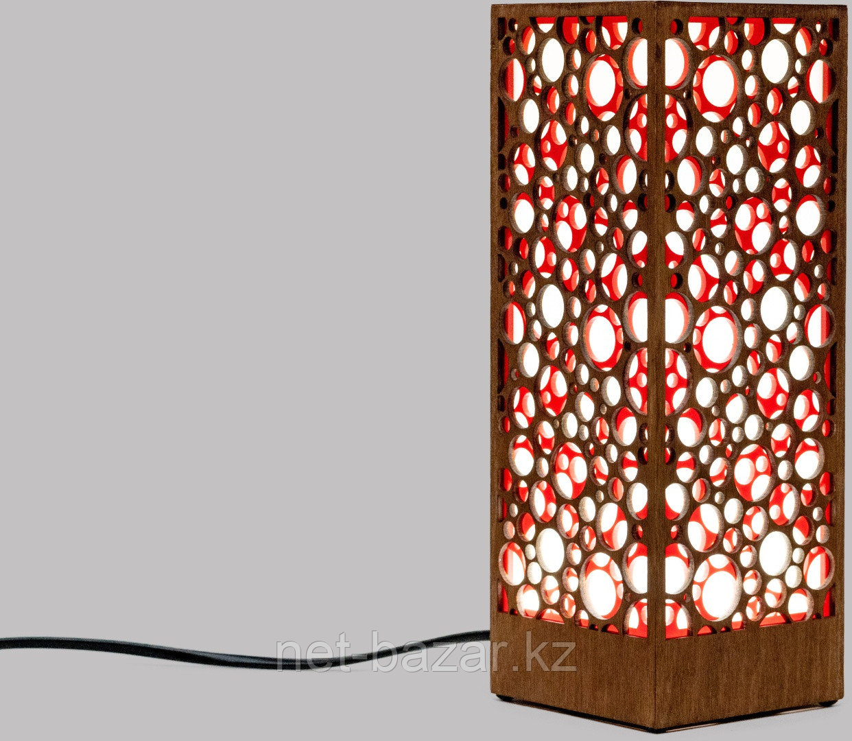 Декоративный светильник WL Red R, дерево - фото 3 - id-p106002571