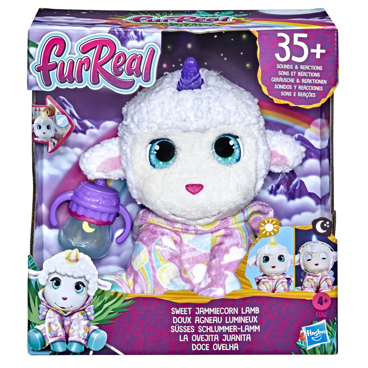 Интерактивная плюшевая игрушка furReal Sweet Jammiecorn Lamb