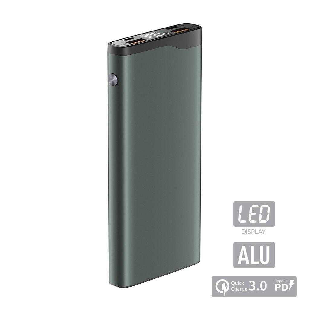 Зарядное устройство Power bank Olmio QL-10 10000mAh серый
