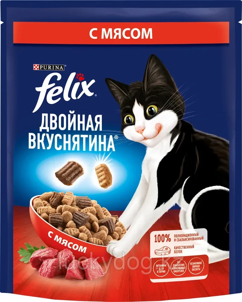 Felix 200г с мясом Сухой корм для кошек
