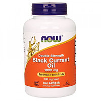 Black Currant Oil, 1000 mg, 100 softgels, NOW
