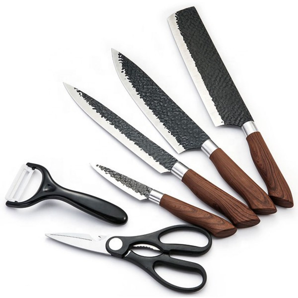 Набор кухонных ножей ZEPTER ZP-038 6 предметов - фото 2 - id-p106320805