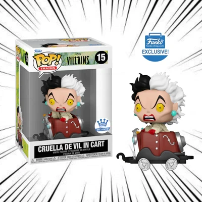 Funko Pop Cruella De Vil in Cart (Funko Shop Exclusive) - Disney Villains - 15