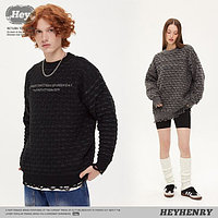 14070тг Heyhenry Вязаный свитер в стиле Гранж.Уличная мода.