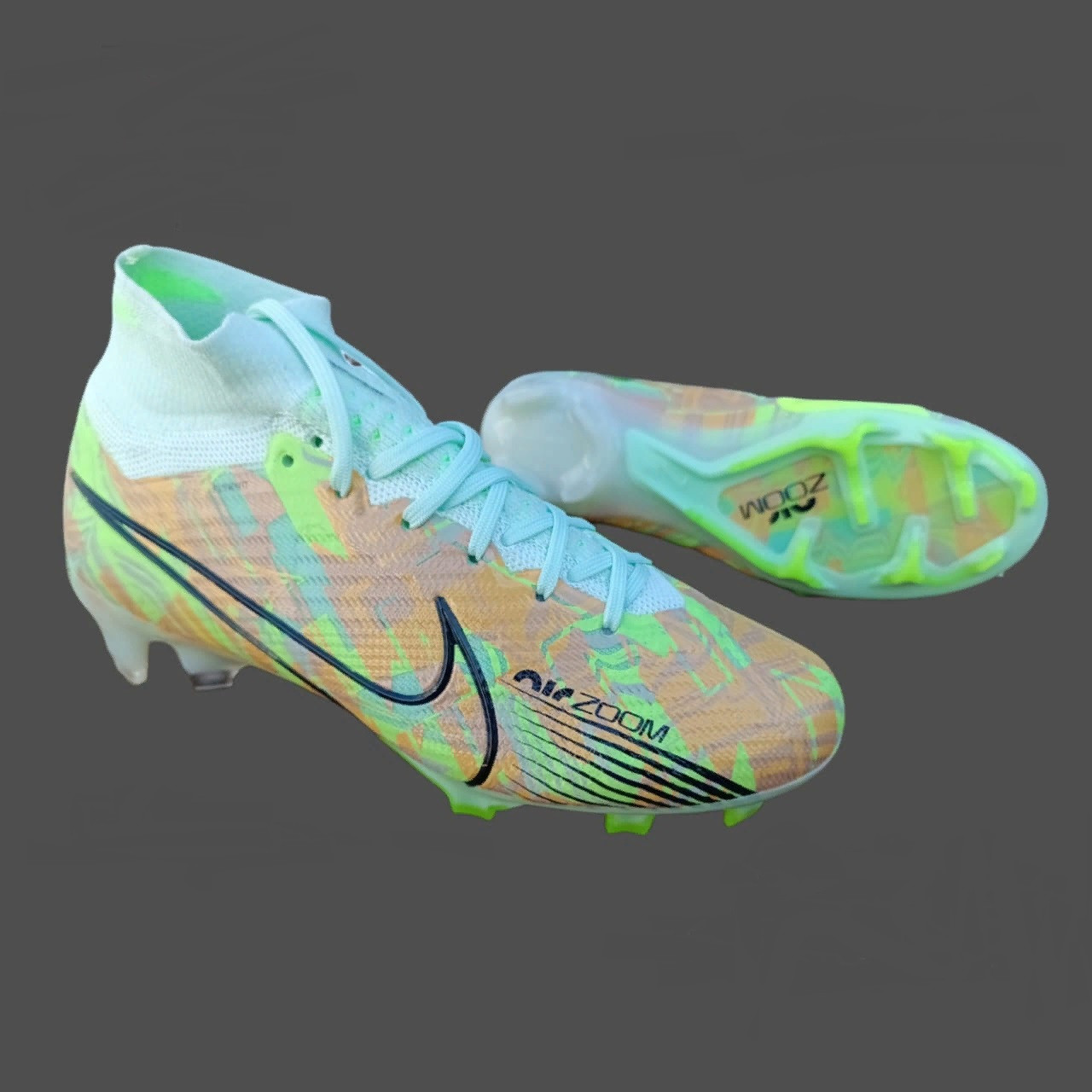 Бутсы футбольные копы Nike AIR ZOOM FB3203 35-45 - фото 1 - id-p106320950