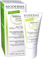 Bioderma Sebium Global Cover Биодерма Себиум Глобаль Cover Уход оздоравливающий маскирующий 30мл