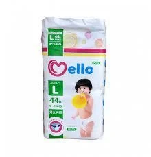 Детские подгузники-трусики MELLO размер L (9-14 кг) 44шт