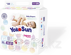 Подгузники YokoSun M mini 5-10 кг   22шт