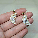 Навеска Долька лимона, 23×11мм, фото 2