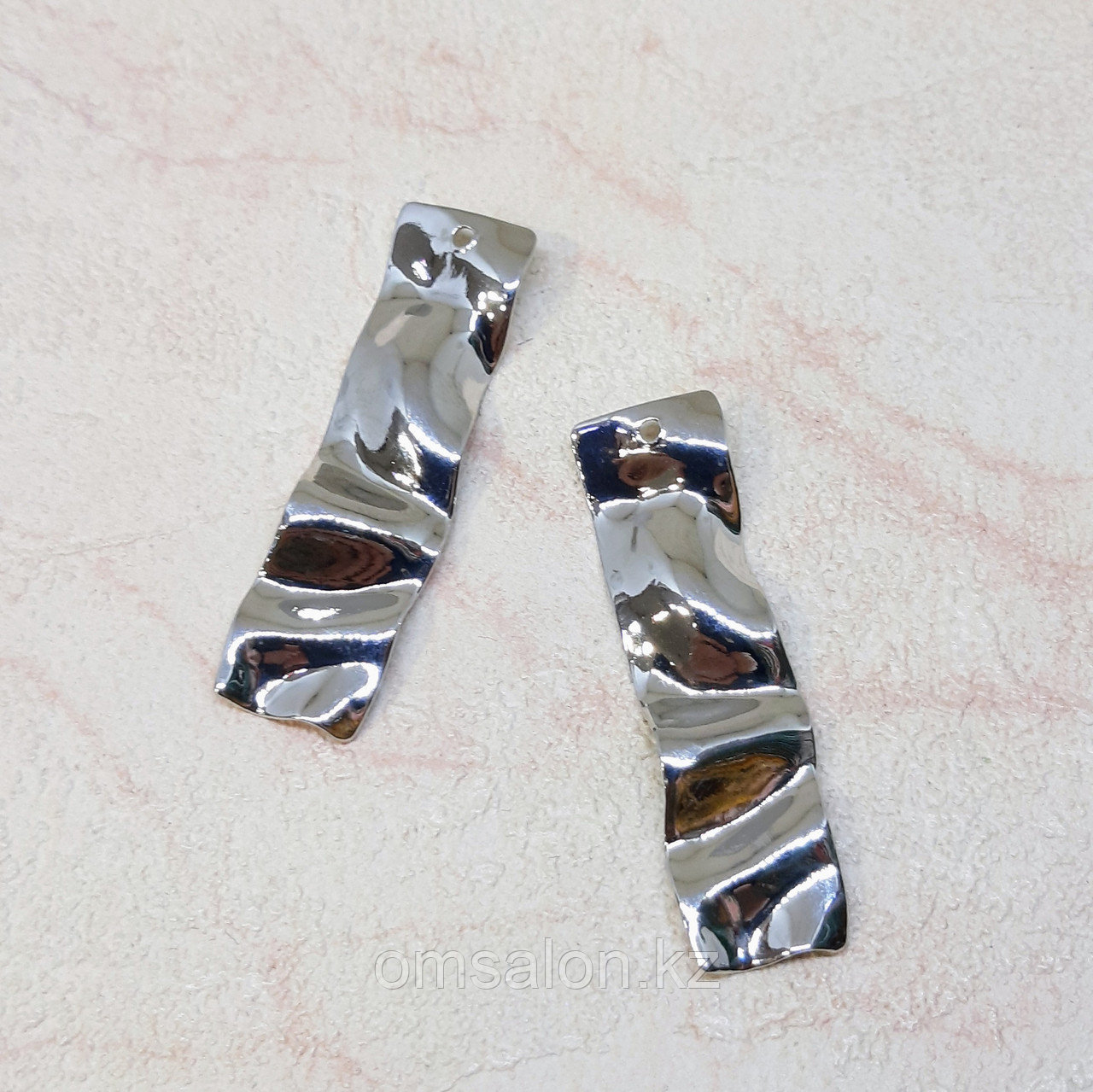 Навеска Пластина изогнутая, 35×9мм, фото 1