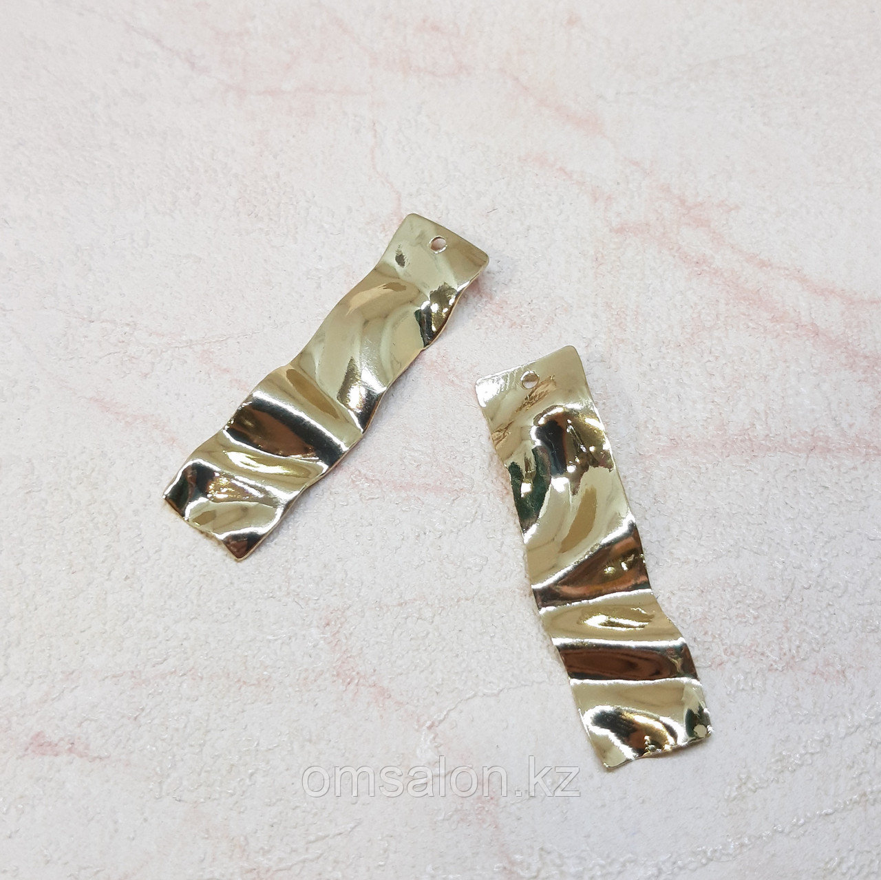 Навеска Пластина изогнутая, 35×9мм, фото 1