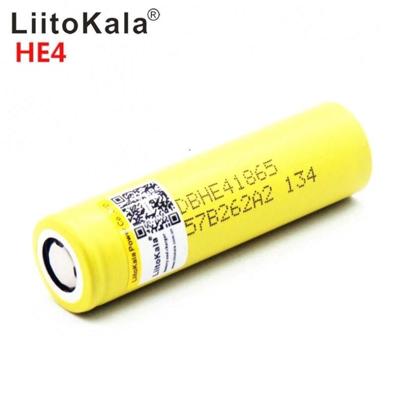 Li-Ion литий-ионные аккумуляторы HE4 18650 2500 мАч, 20А высокотоковые - фото 1 - id-p106321301
